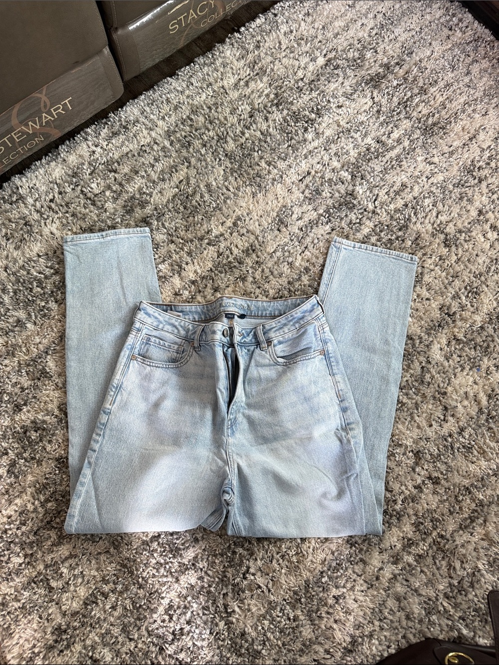 Light Blue Women's High-Rise Jeans